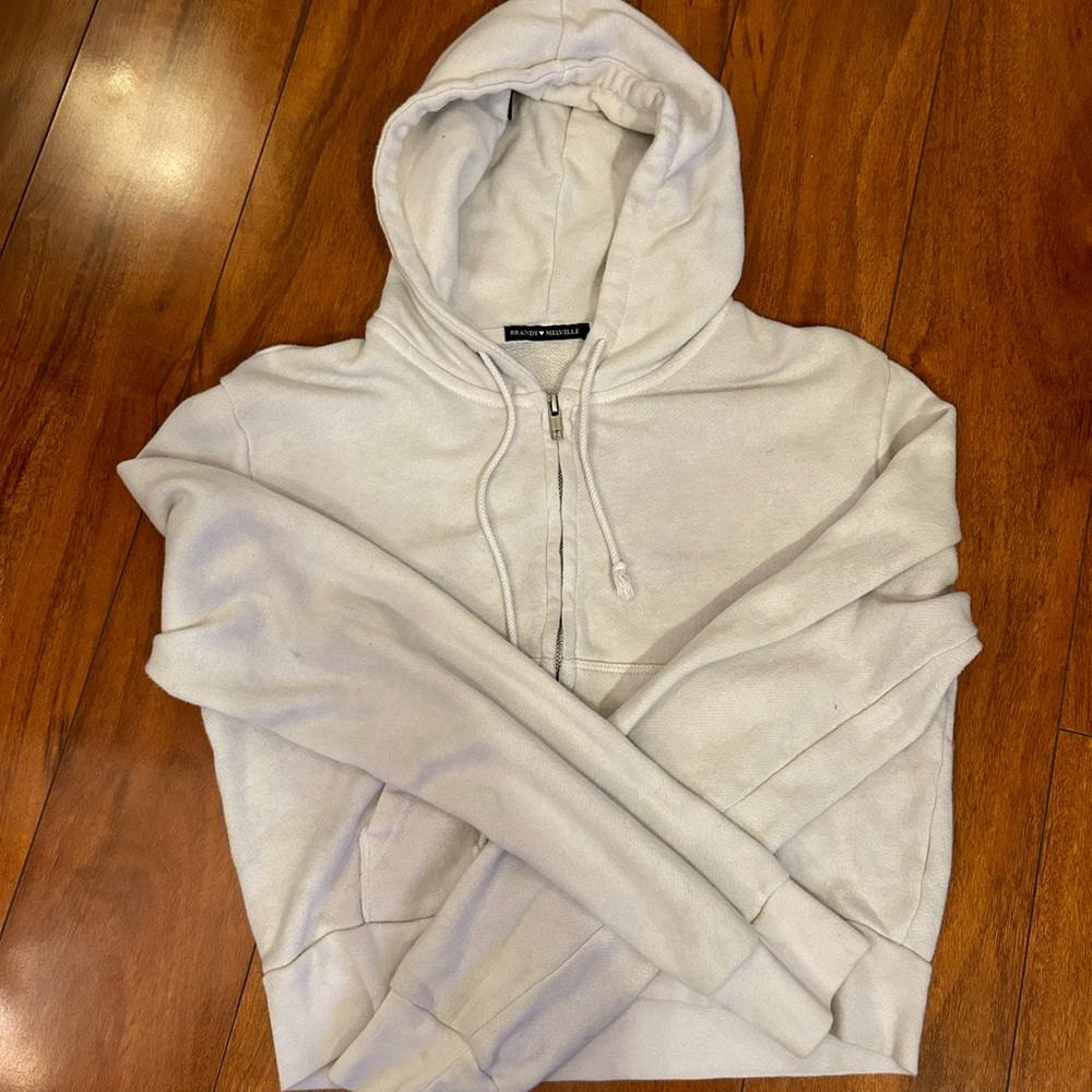 brandy melville zip up